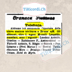 Febbraio 1905: I nuovi abbonati telefonici facevano notizia...