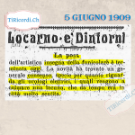 5 giugno 1929: #90anni fa veniva posata l'insegna dalla funicolare di Locarno, con una grande novità: gli orologi elettr...