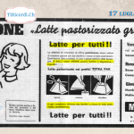 17 luglio 1960: Operazione pubblicitaria presso le Migros... dotate di frigorifero! #60anni