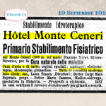 Settembre 1910: Le tue vacanze in Ticino sul Monte Ceneri, tutte le "comodità moderne" compresa l`elettricità... #110ann...